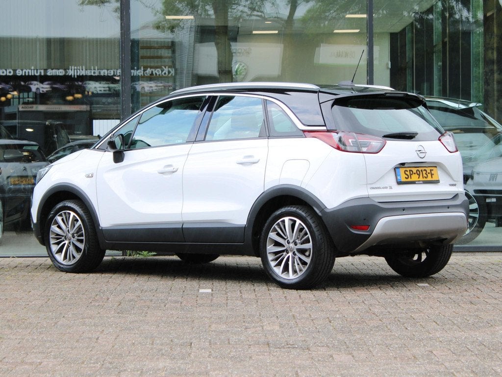 Opel Crossland X 1.2 Turbo Innovation Automaat | Navi / Came, Auto's, 12 maanden, Gebruikt, Wit, Origineel Nederlands