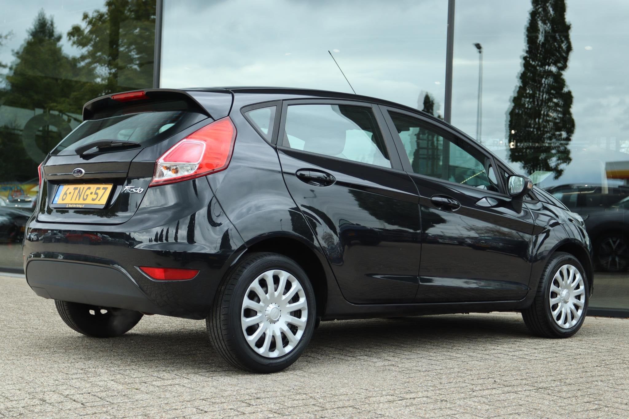 FORD FIESTA 1.0 STYLE | AIRCO | NAVI | BLUETOOTH | NAP, Auto's, Stof, 525 kg, Origineel Nederlands, Bedrijf