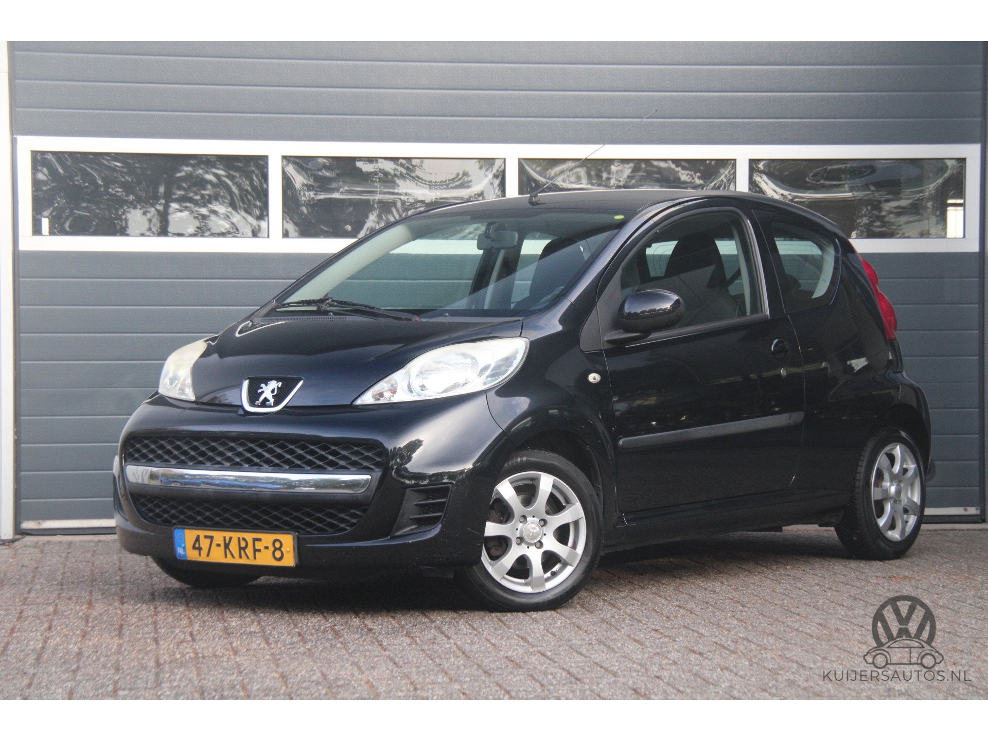 Peugeot 107 1.0-12V Sublime | Airco | Org NL | LM | Toerente, Auto's, Voorwielaandrijving, Stof, Gebruikt, Zwart