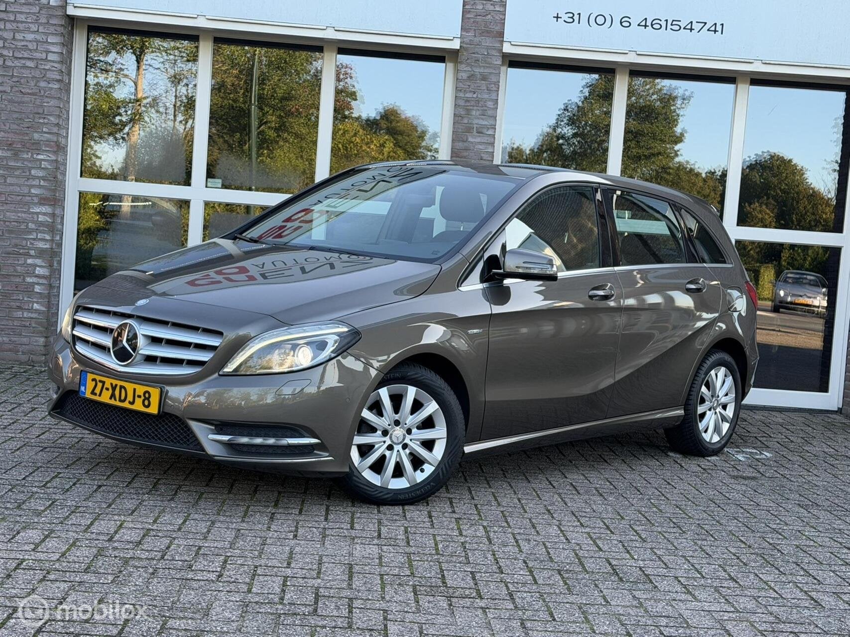 Mercedes B-klasse 180 Ambition Cruise NLauto NAP Automaat, Auto's, Euro 5, 1325 kg, Gebruikt, 4 cilinders