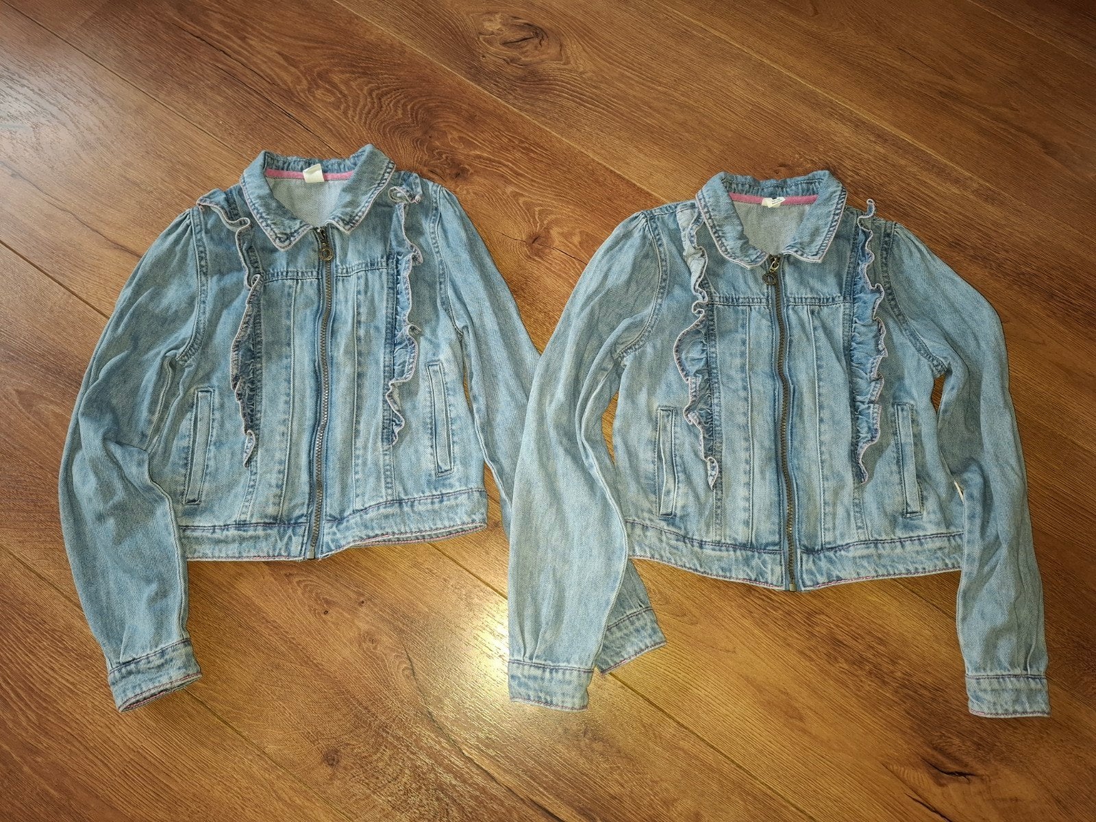 Tweeling meisjes B- nosy zomer jeans jasjes mt 146/152, Ophalen of Verzenden, Zo goed als nieuw, Kleding