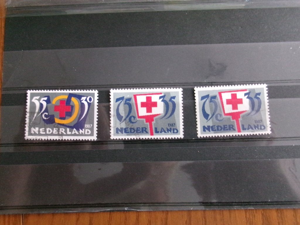 1987 - rode kruis (855a), Postzegels en Munten, Ophalen of Verzenden, Gestempeld