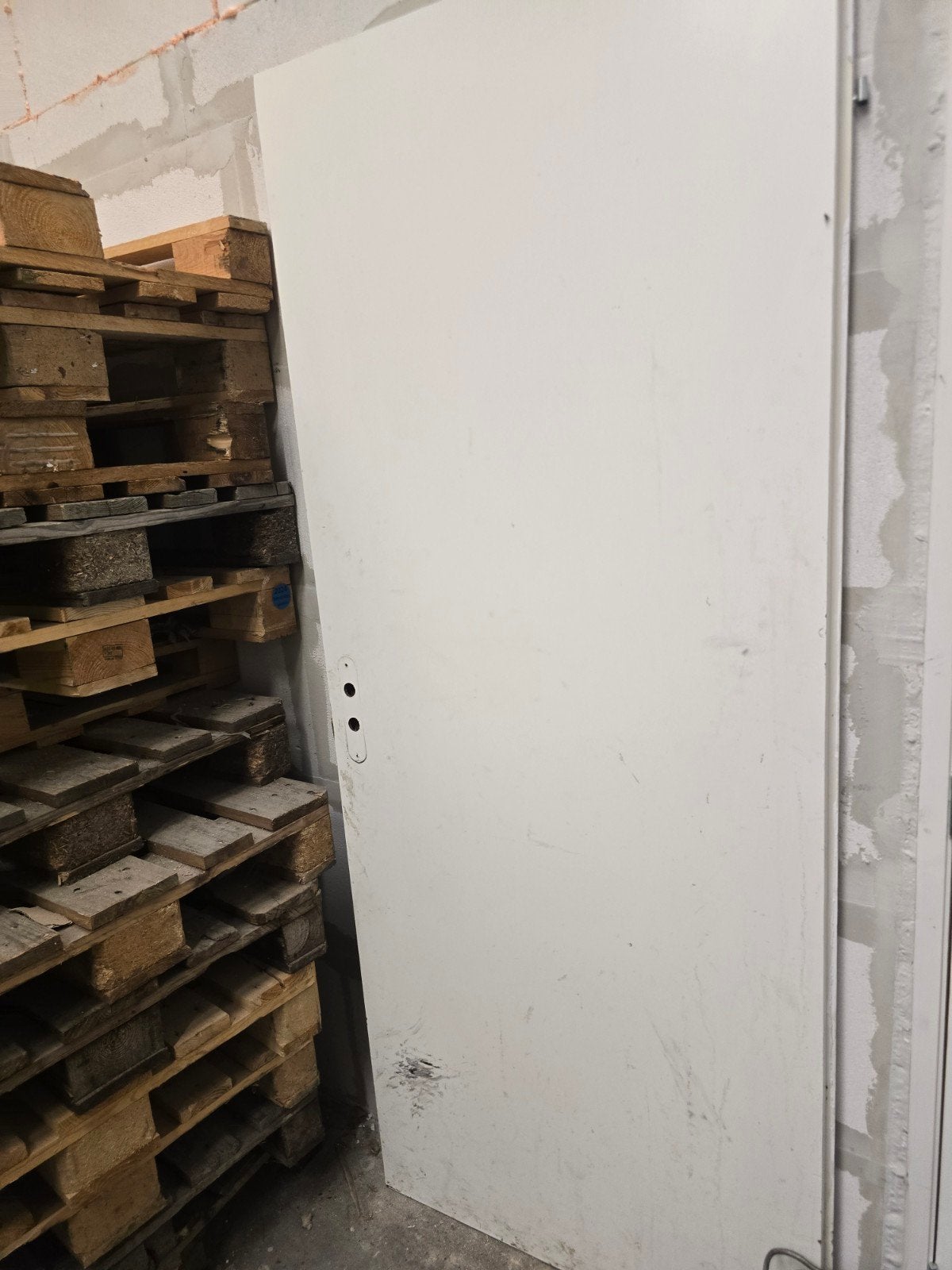 Witte binnendeur, gebruikt, Gebruikt, 80 tot 100 cm, Binnendeur, Ophalen of Verzenden