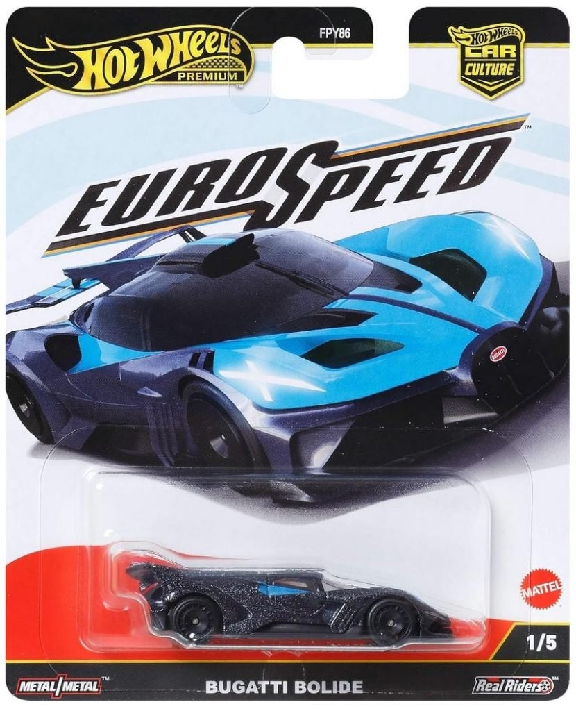 Hot Wheels Premium Bugatti Bolide - Eurospeed, Ophalen of Verzenden, Nieuw
