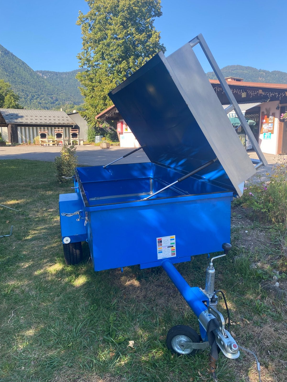 Gookar bagagewagen/aanhanger, Ophalen, Gebruikt