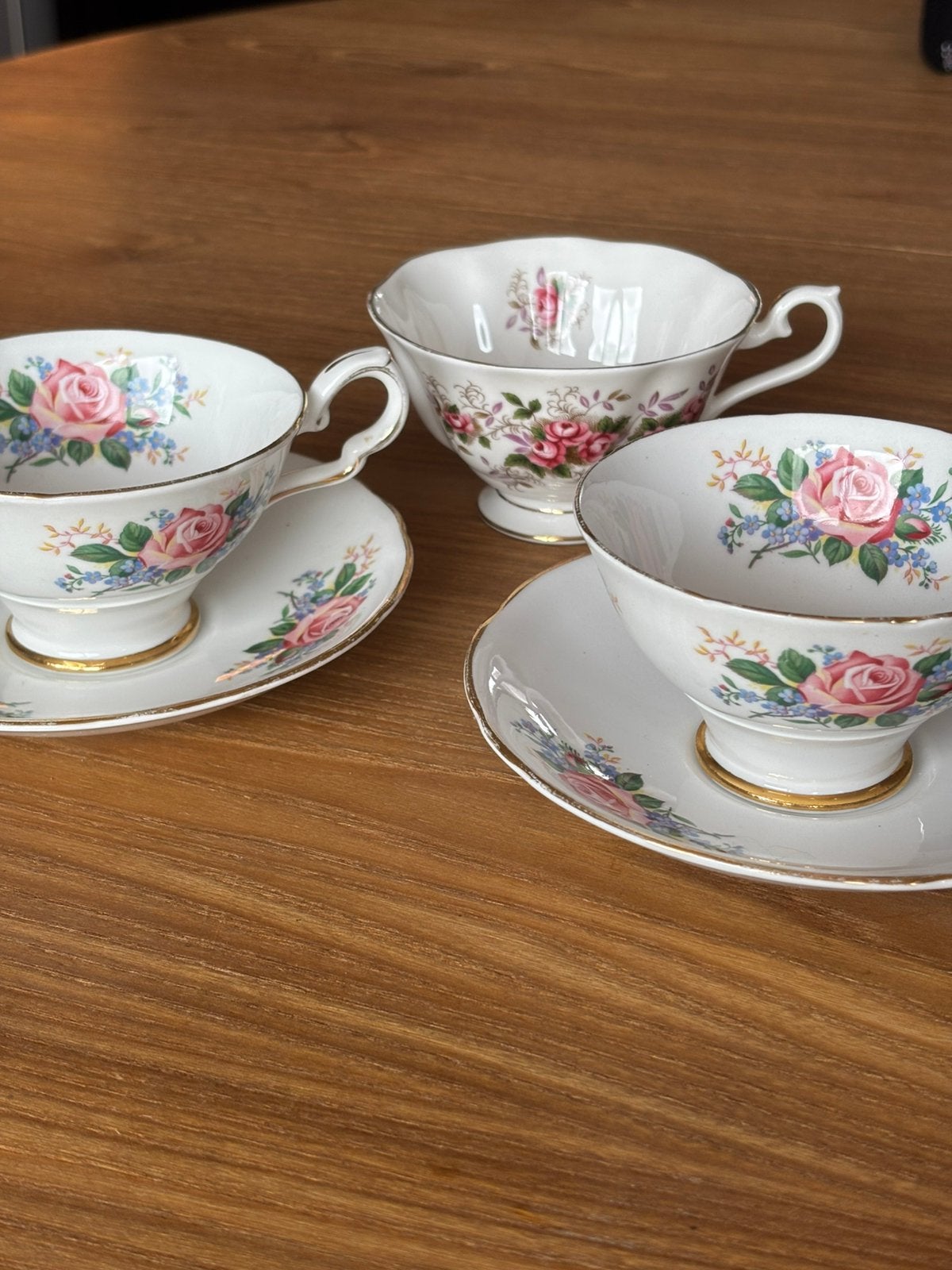 Kop en schotel porselein Royal Stafford Royal Albert, Ophalen of Verzenden