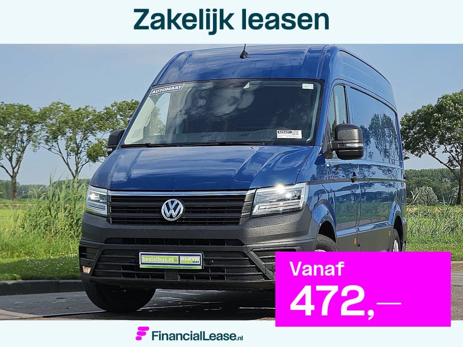 VOLKSWAGEN CRAFTER 2.0 l3h3 led 4motion!, Automaat, Euro 6, 4 cilinders, 3000 kg