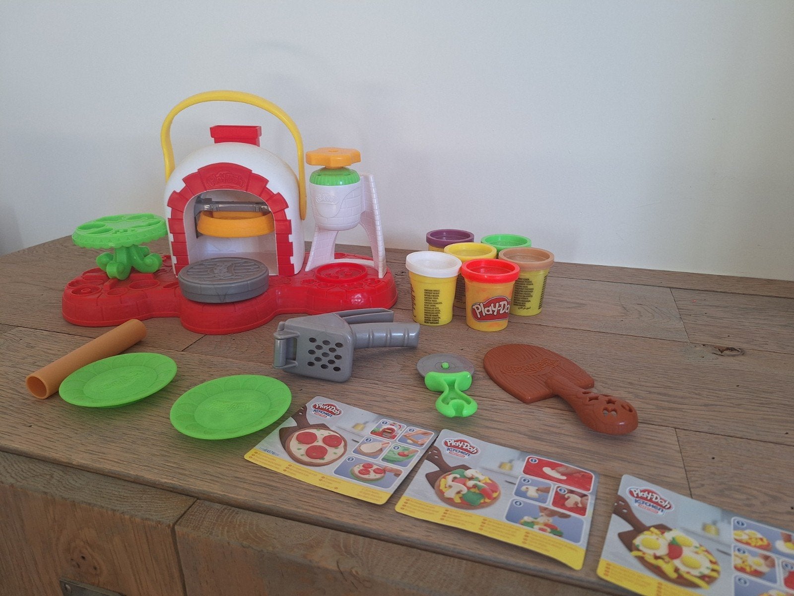 Play-Doh Kitchen Creations Pizza Oven Speelset, Ophalen of Verzenden, Gebruikt, Knutselen
