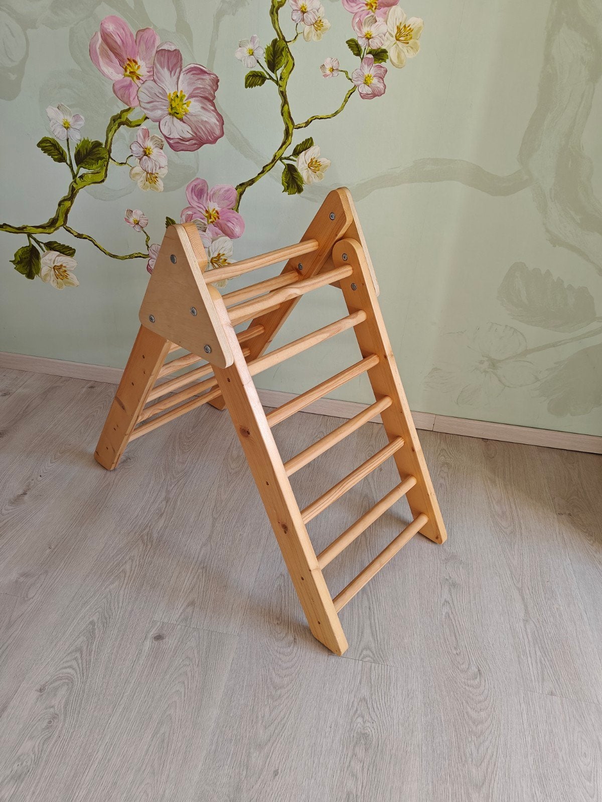 Houten Pikler driehoek klimdriehoek klimrek Montessori, Ophalen, 50 – 75, Gebruikt, 15 tot 25 flessen