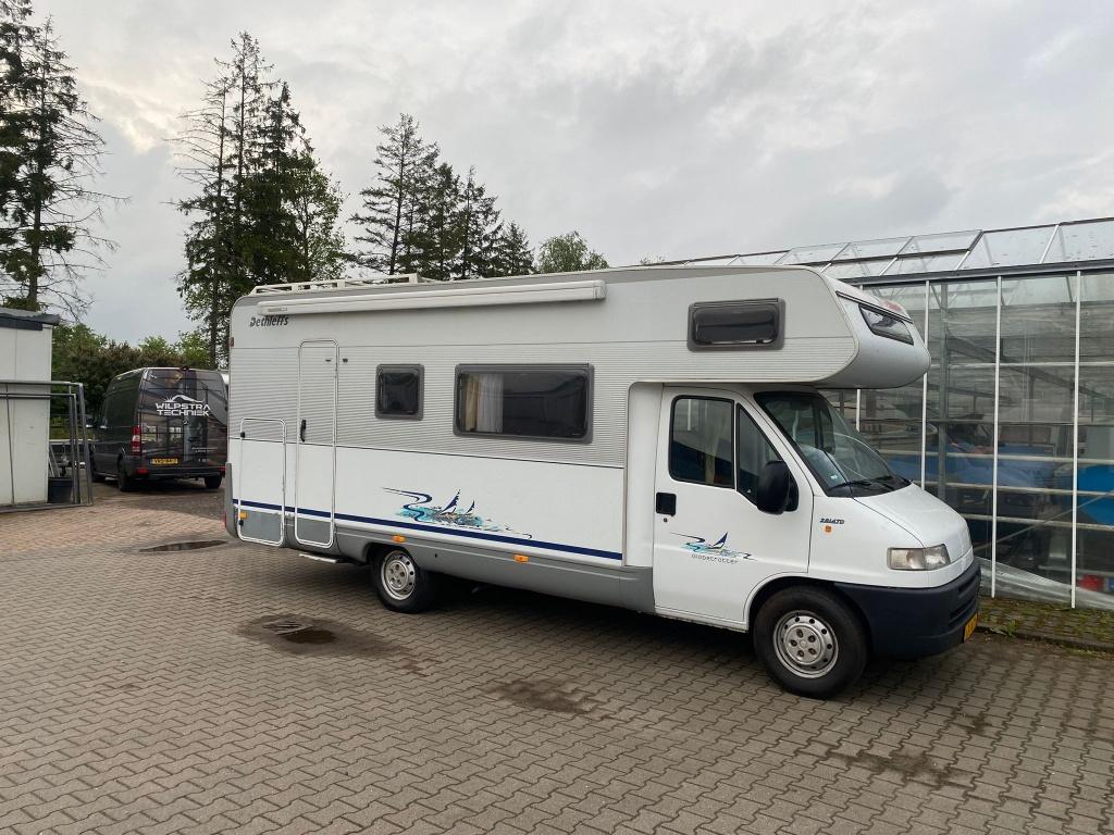 FIAT DUCATO ALKOOF CAMPER 2.8 DIESEL-6 SLAAPPLAATSEN, Caravans en Kamperen, Campers, Fiat, Particulier, Half-integraal, Minder dan 3 maanden geleden