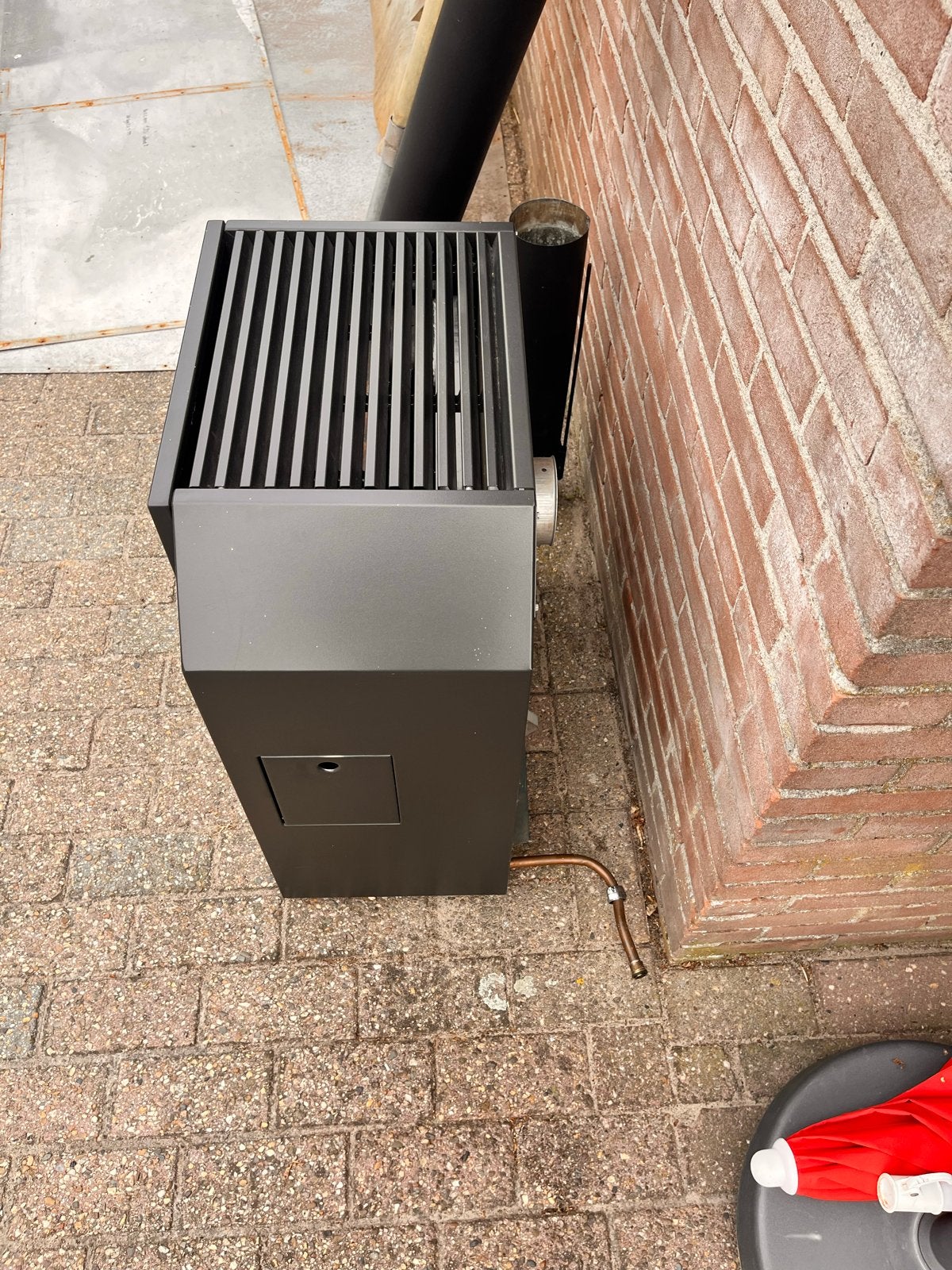 DRU Decora Gaskachel - Aardgas - 8.3 kW, Ophalen, Gas, Gevelkachel, Zo goed als nieuw