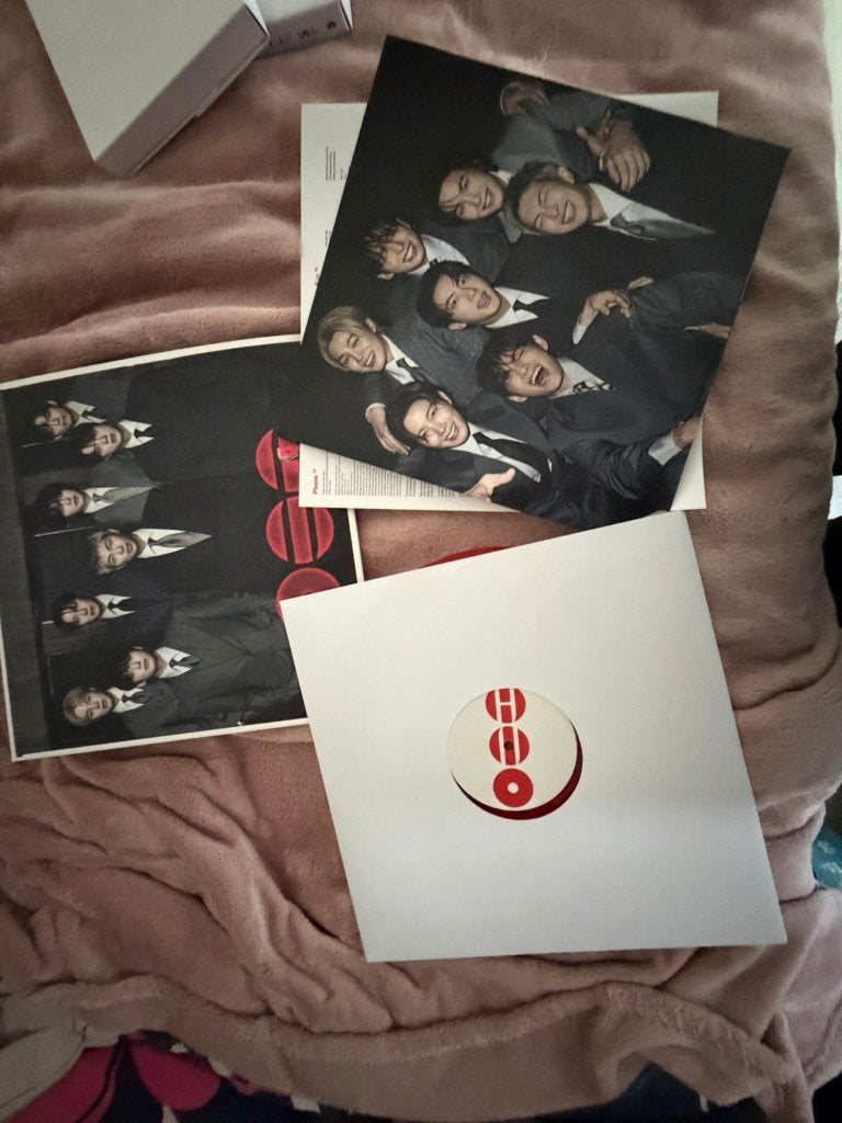 BTS ARIRANG VINYL STANDARD GROUP PHOTO, Cd's en Dvd's, Ophalen of Verzenden, Zo goed als nieuw, K-pop