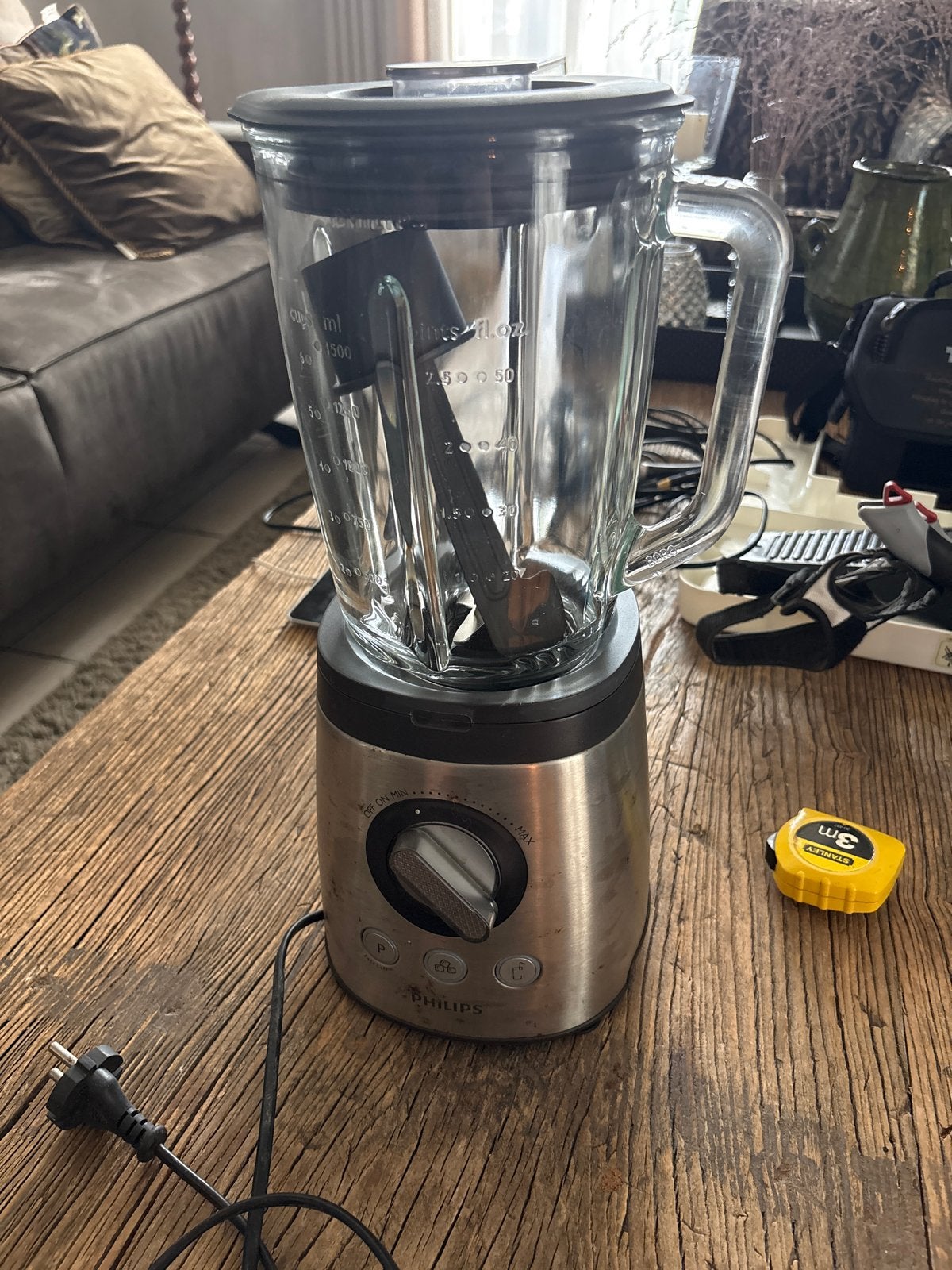 Philips HR2096 Blender - Krachtige Keukenmachine, Ophalen, Zo goed als nieuw, Blender