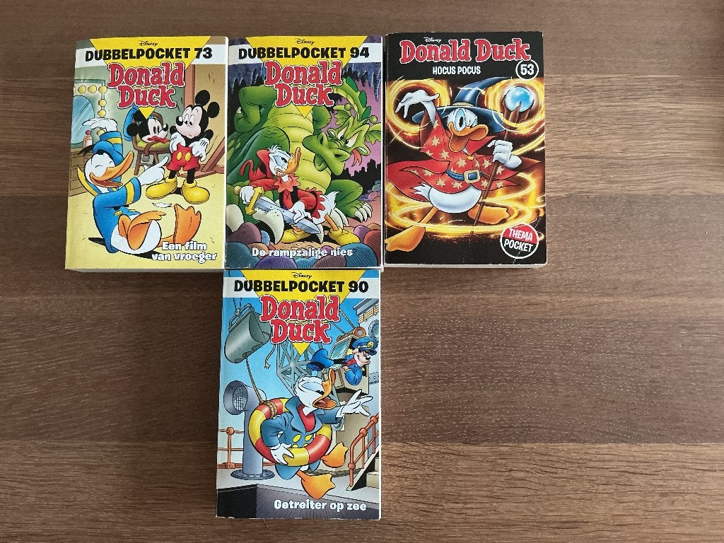 Donald duck dubbelpockets + themapocket, Boeken, Meerdere stripboeken, Ophalen, Gelezen