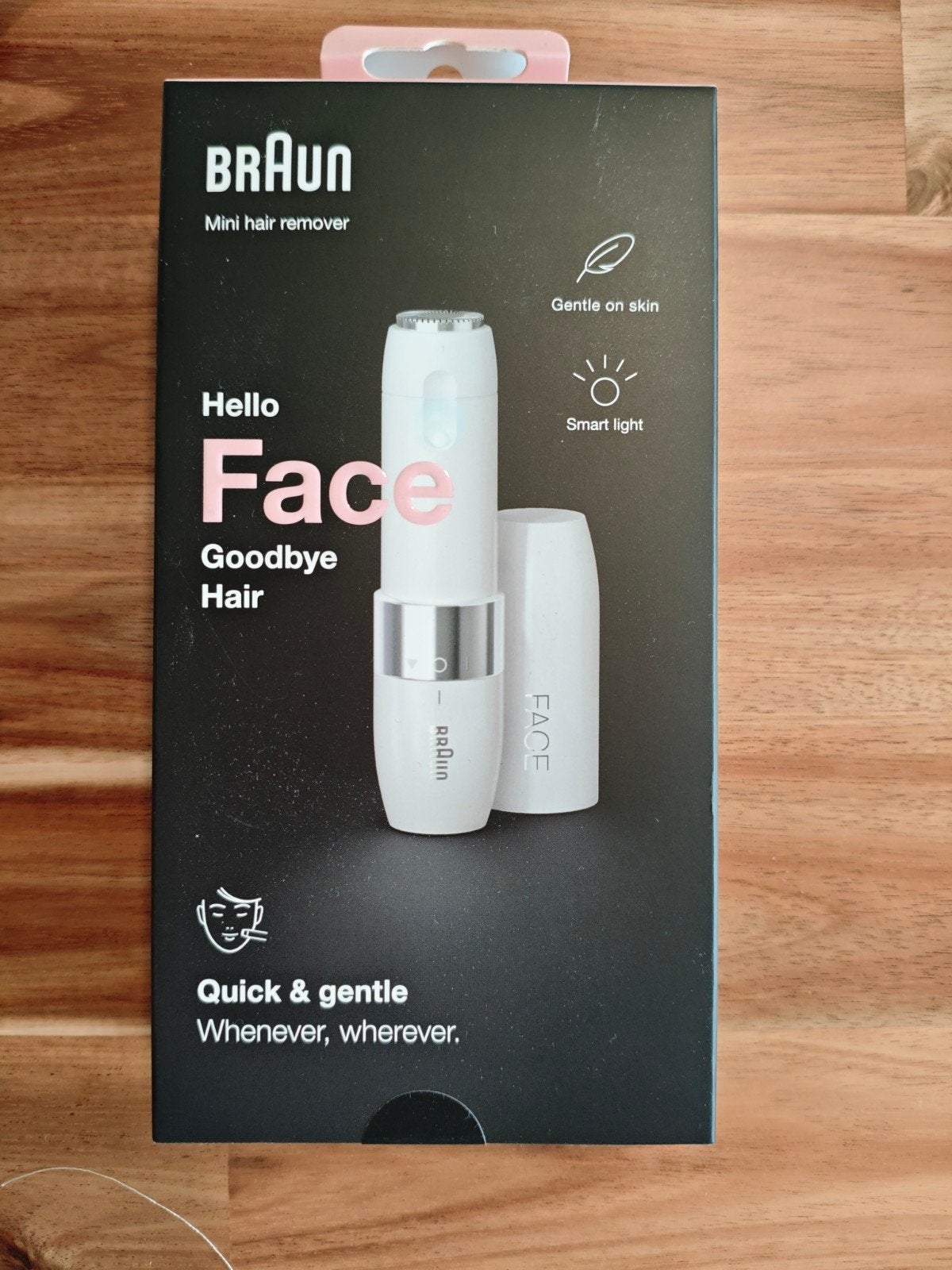 Braun Mini Haarverwijderaar - Gezichtsepilator - Nieuw, Ophalen of Verzenden, Nieuw, Scheren en Epileren