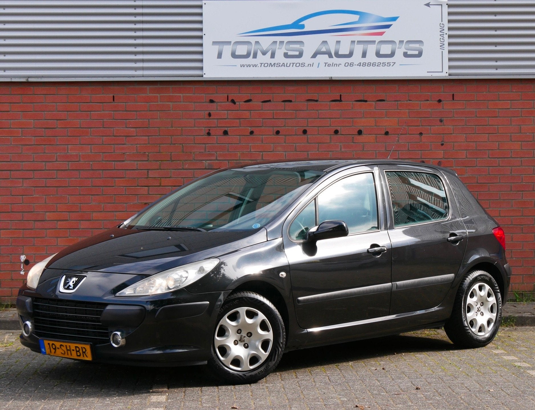 Peugeot 307 1.6-16V XT airco. velours. zeer leuk goed onderh, Auto's, Voorwielaandrijving, Gebruikt, 4 cilinders, 635 kg
