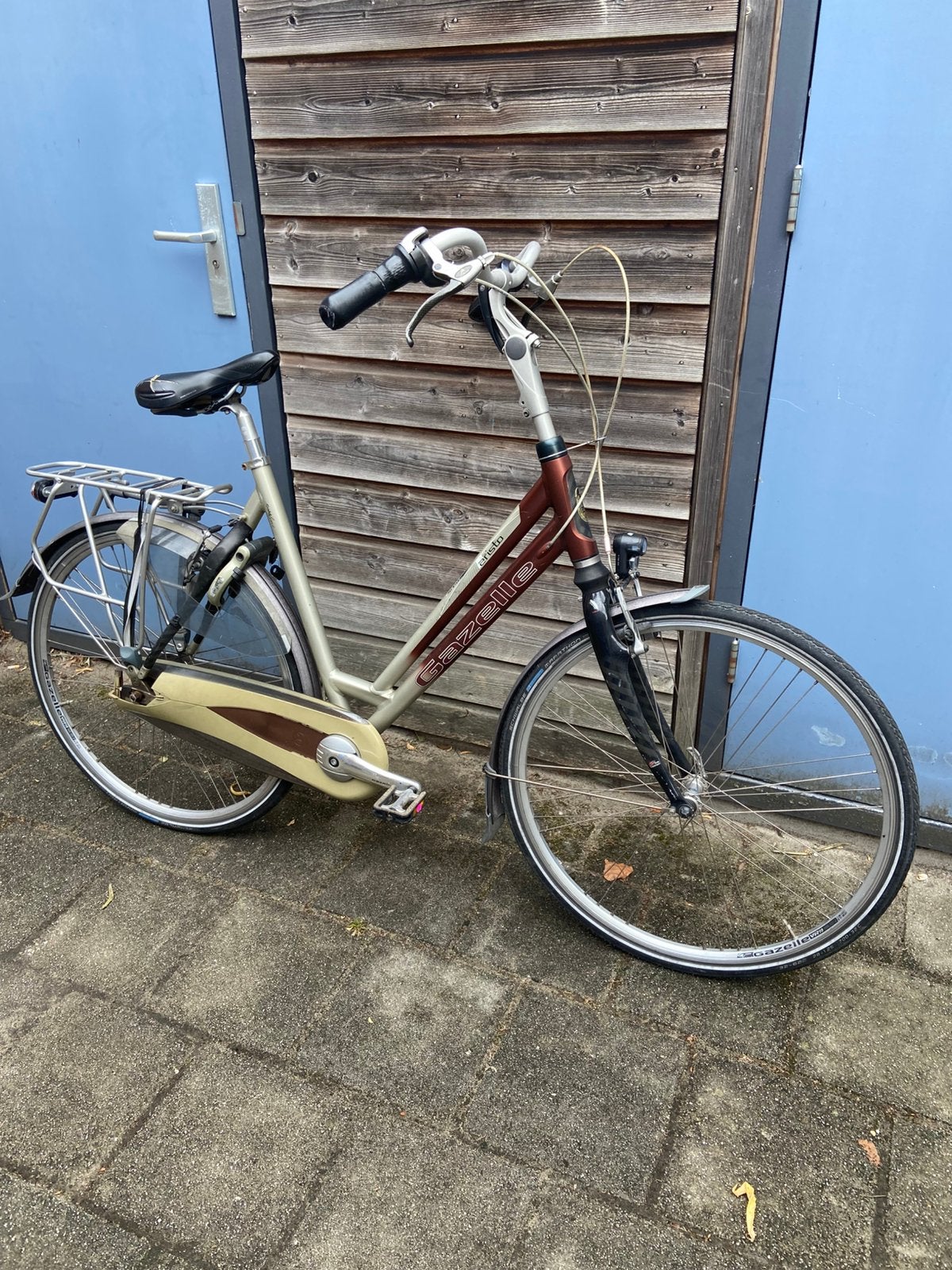 Damesfiets Gazelle, Fietsen en Brommers, Fietsen | Dames | Damesfietsen, Ophalen, Gebruikt, Gazelle