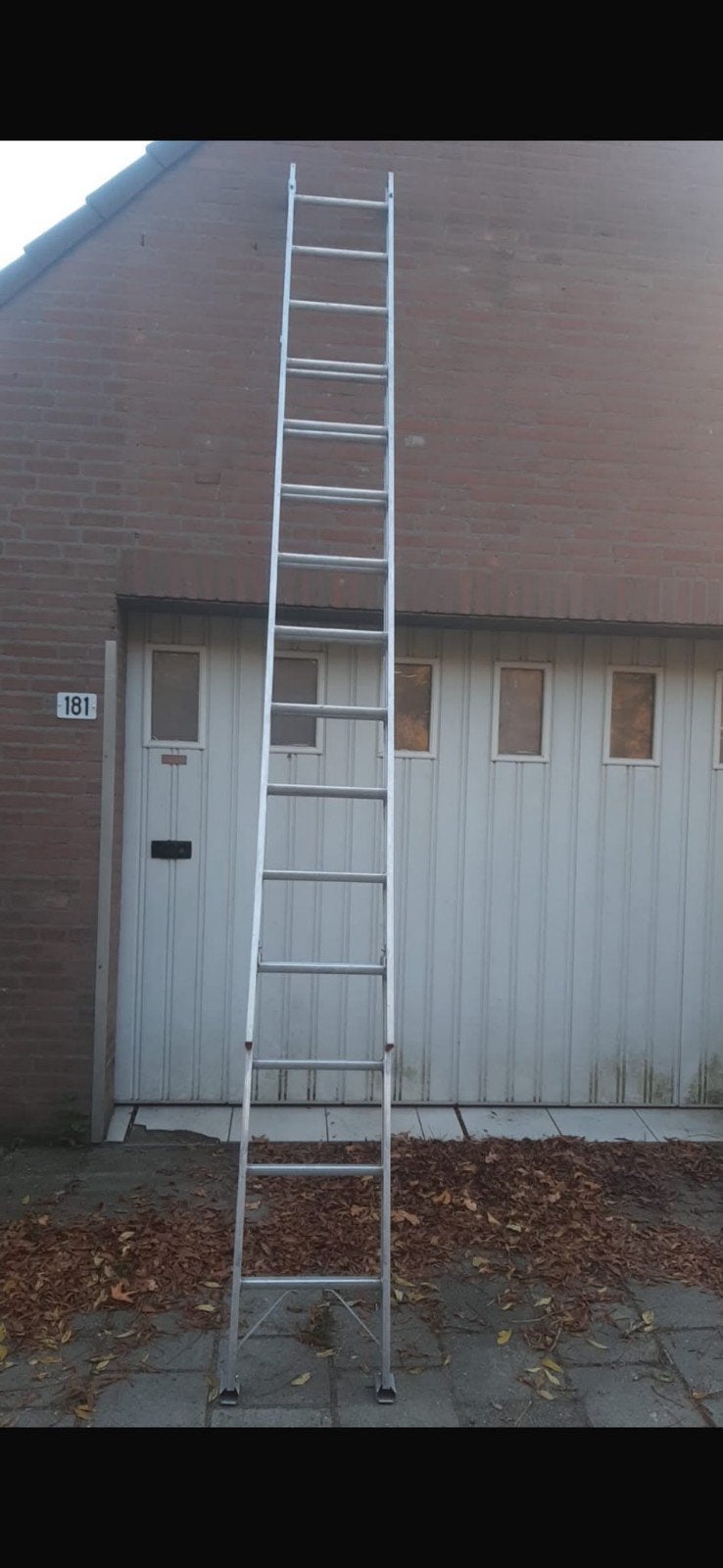 aluminium ladder, Ophalen, Gebruikt, 4 meter of meer