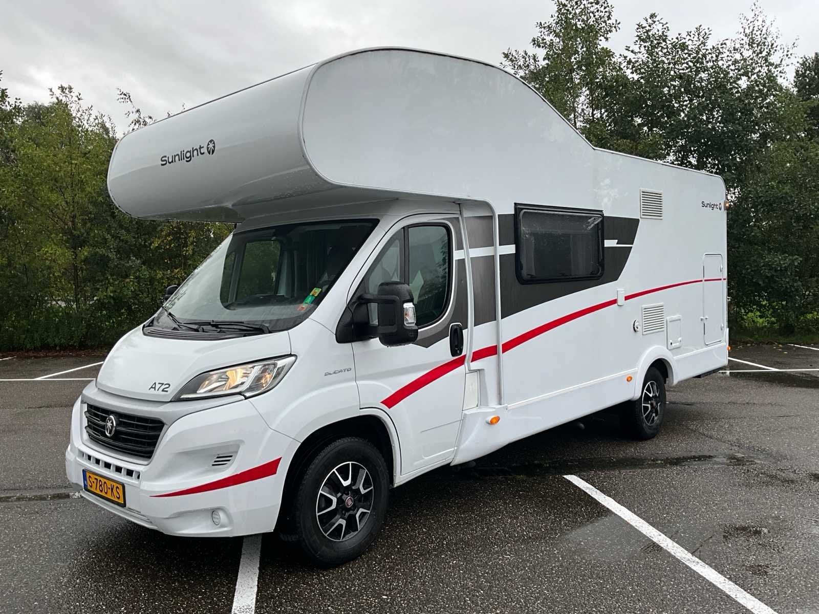 2022 Capron / Fiat Sunlight A72 Camper, Caravans en Kamperen, Bedrijf, Carado, Handgeschakeld, Diesel