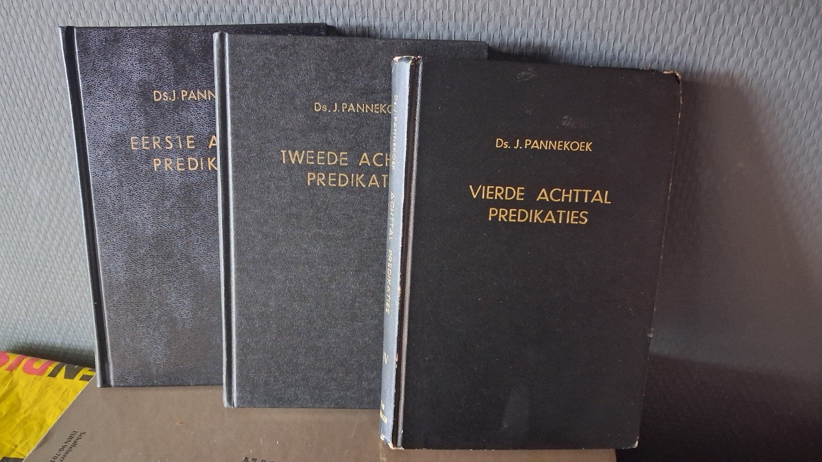 Ds. J. Pannekoek - Predikaties (3 delen), Boeken, Ophalen of Verzenden, Gelezen, Ds. J. Pannekoek, Christendom | Protestants