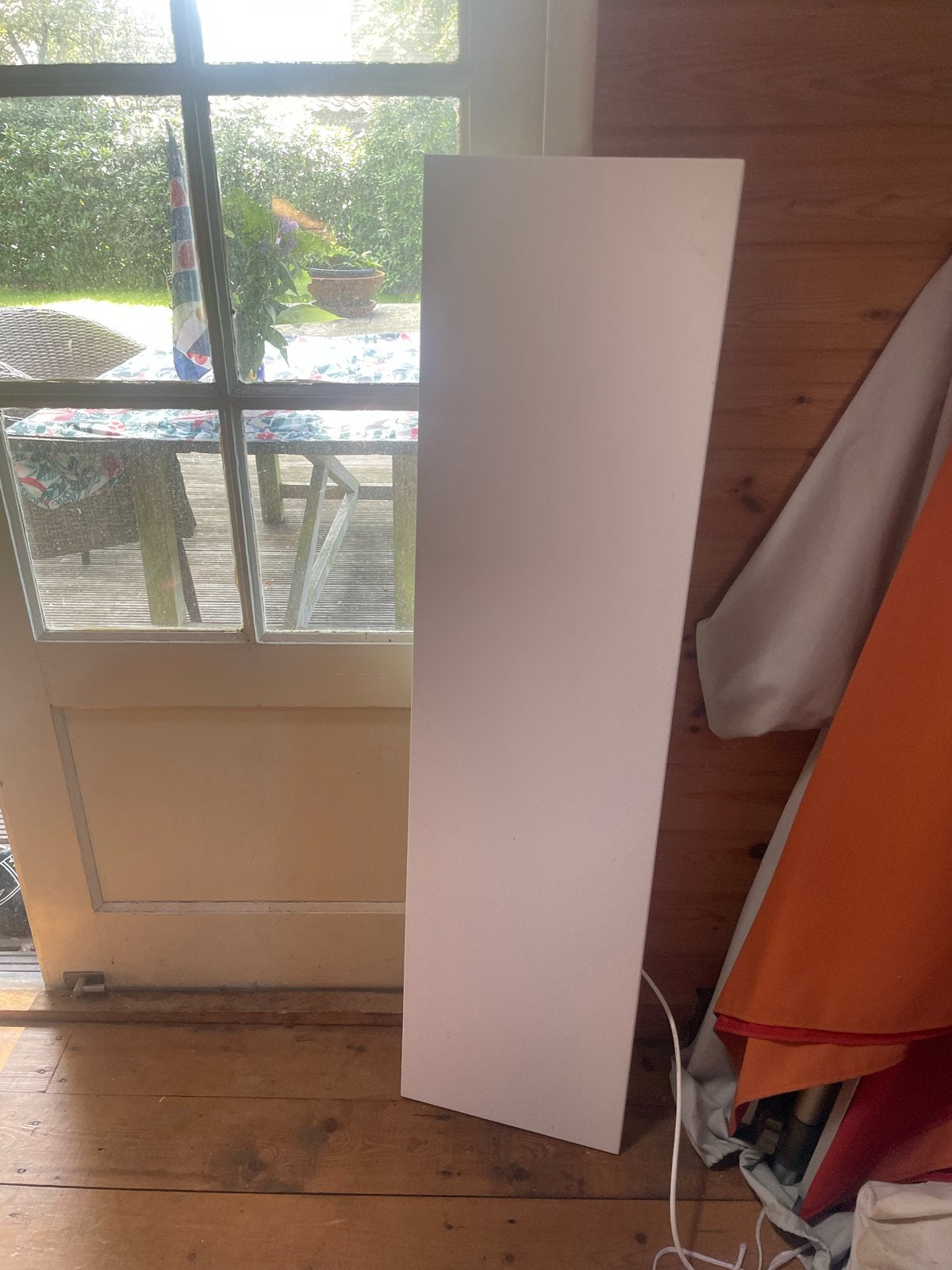 Infrarood paneel 330W, 32x125 cm met ophanging, Overige typen, Minder dan 60 cm, Ophalen of Verzenden, Zo goed als nieuw