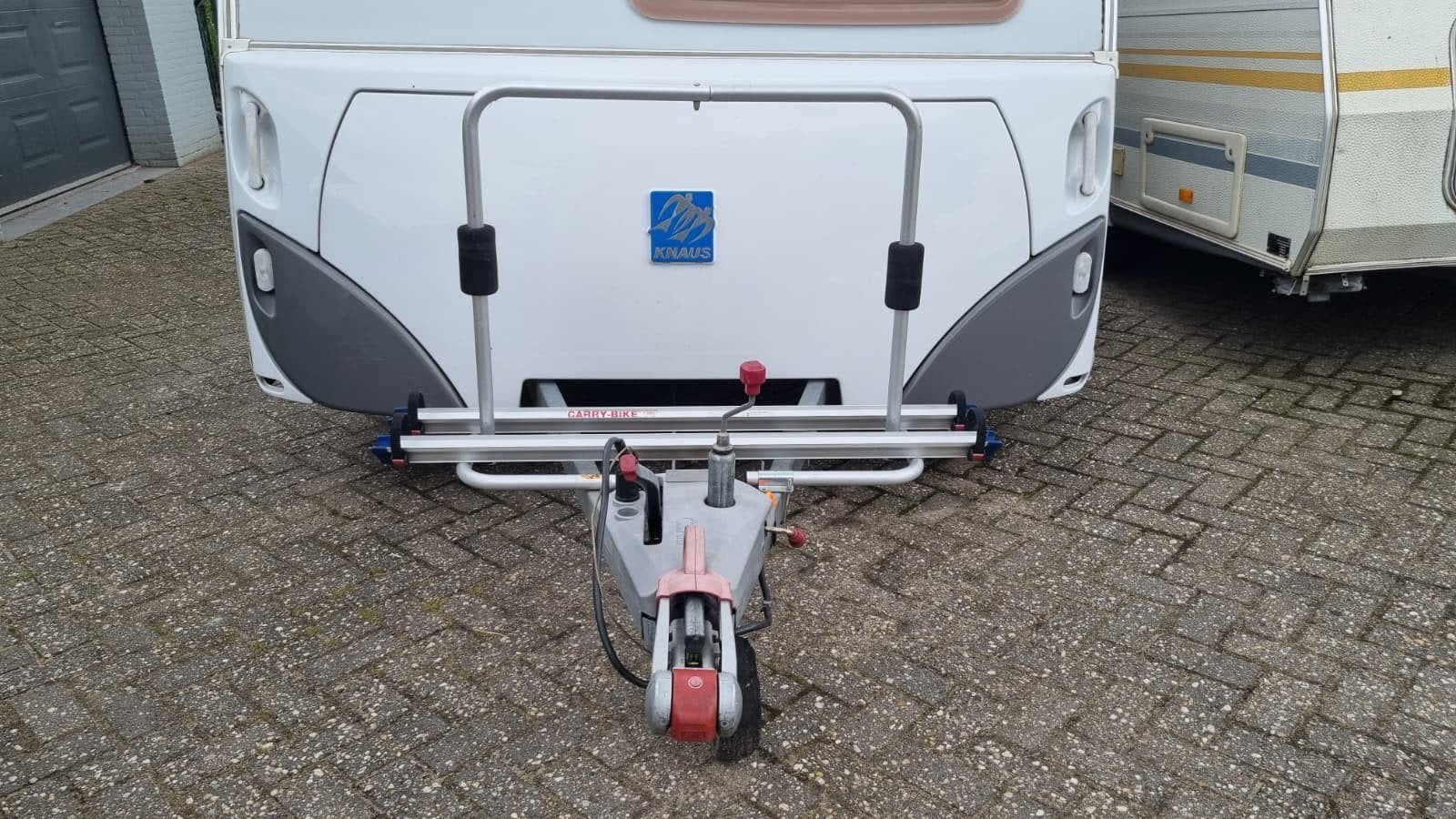 Caravan fietsendrager fietsenrek, Ophalen, Trekhaakdrager