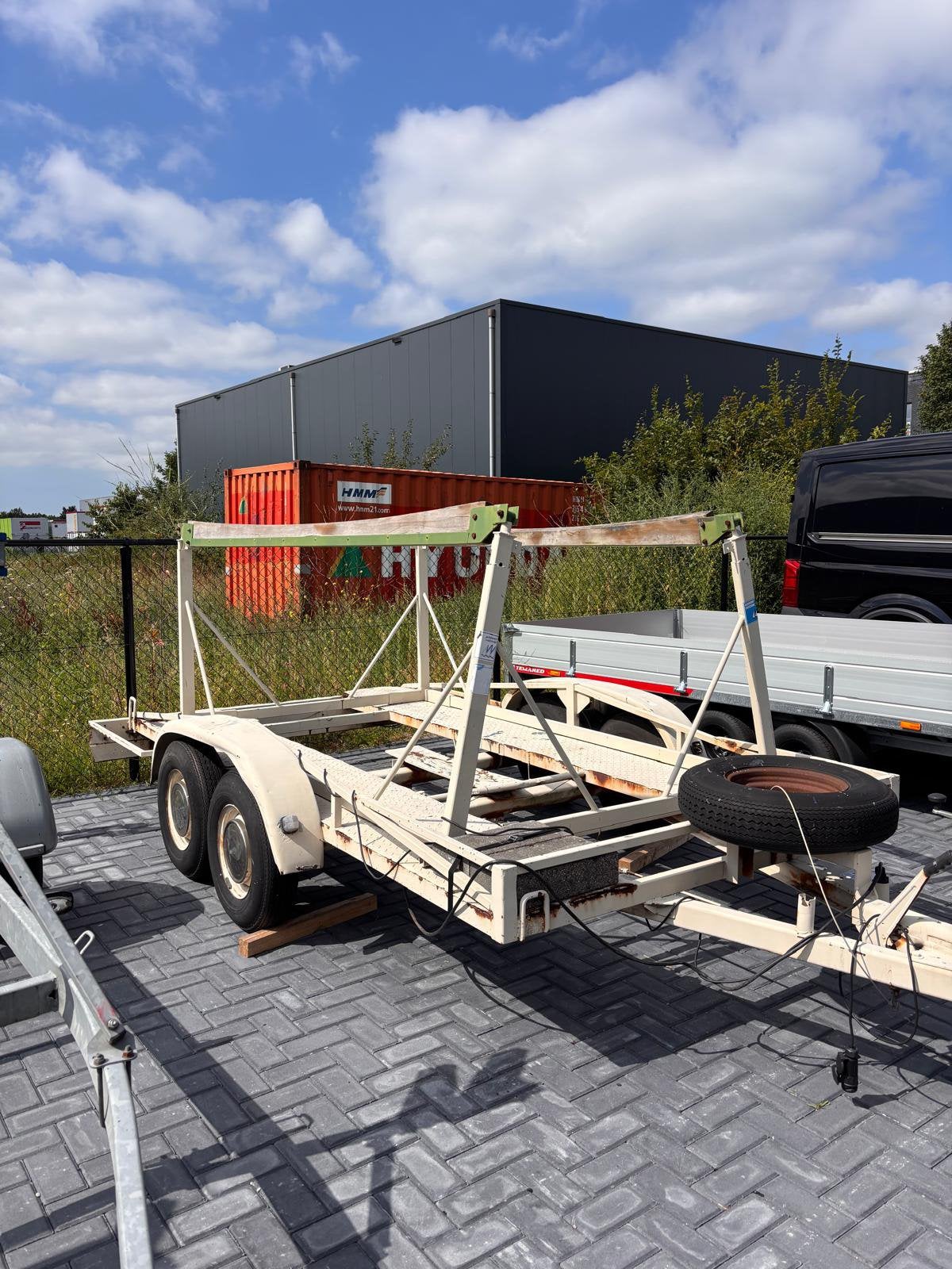 Stallingstrailer, Watersport en Boten, Ophalen, Minder dan 1500 kg, Gebruikt, 6 tot 9 meter