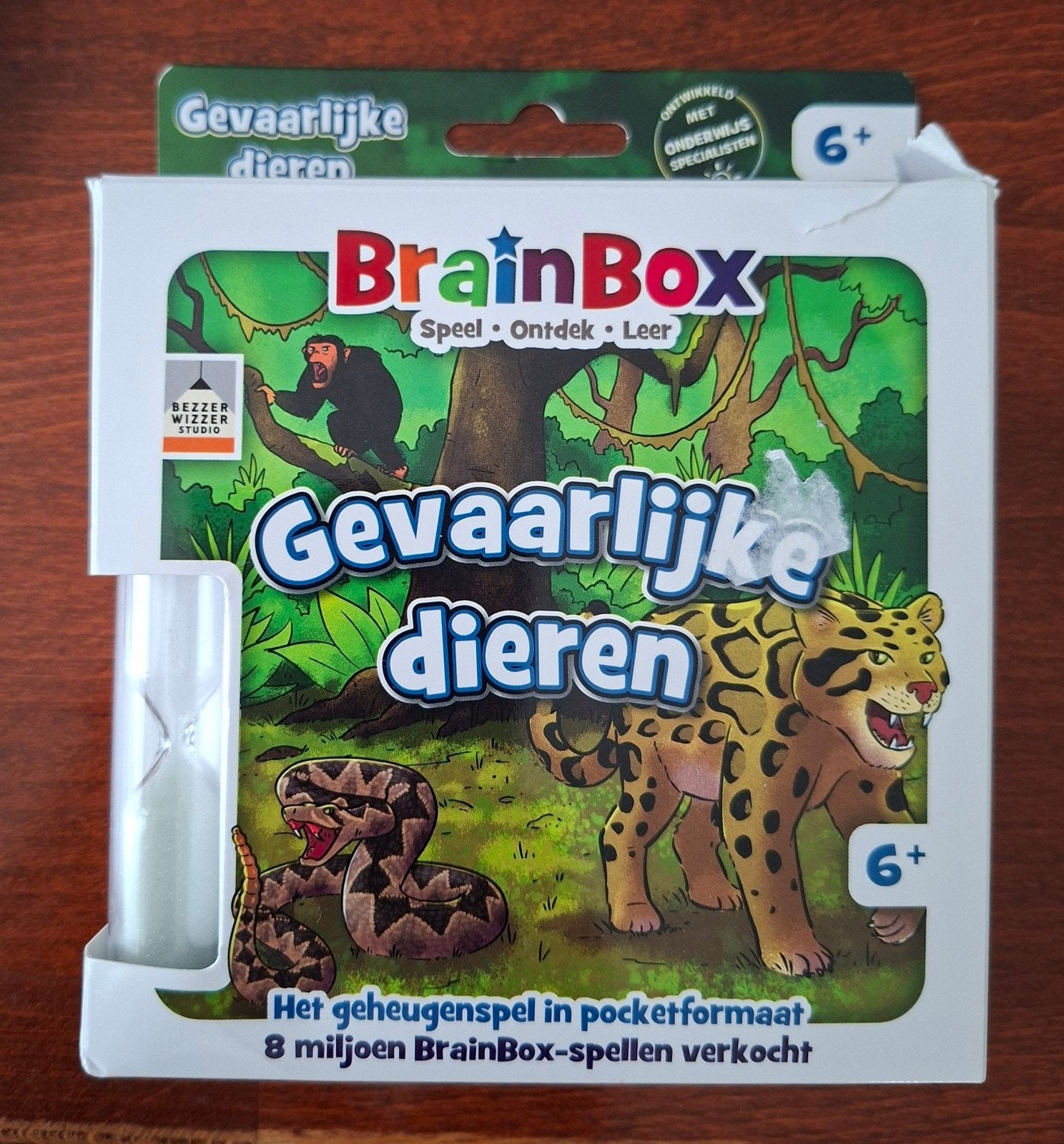 Brainbox gevaarlijke dieren, Ophalen of Verzenden, Zo goed als nieuw