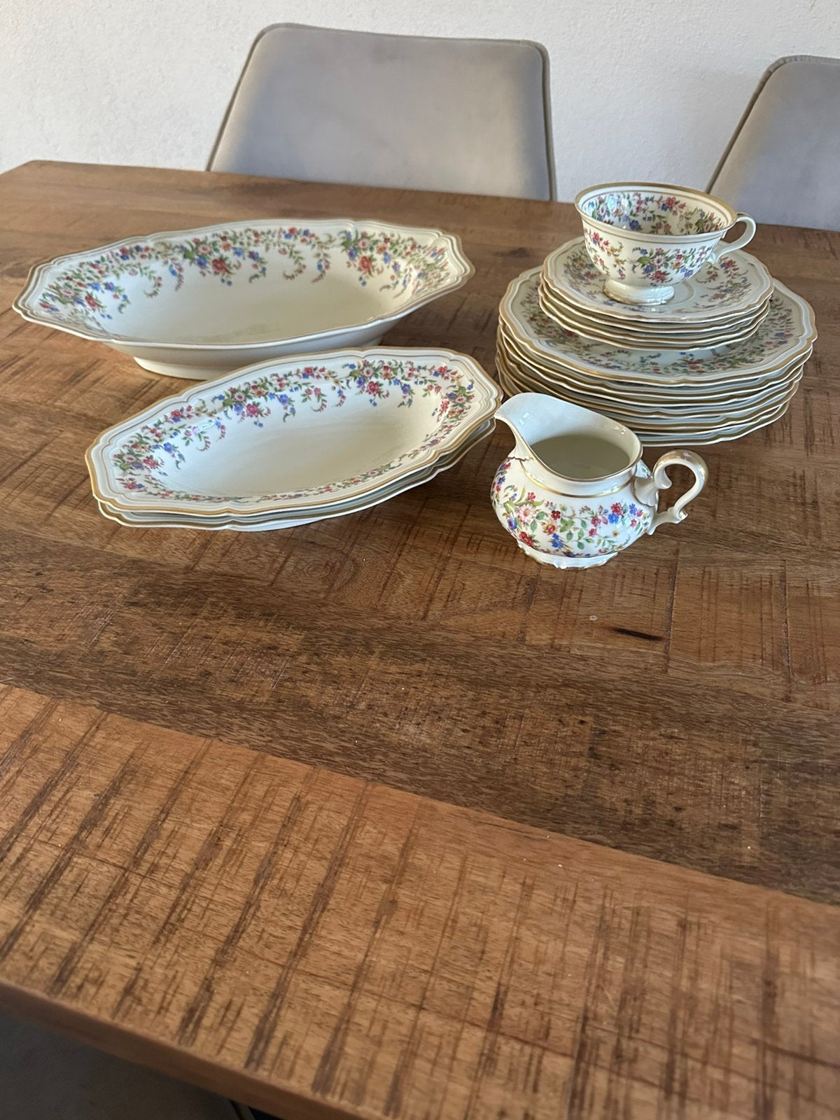 Antiek Rosenthal Ivory service (1939-1956), Ophalen