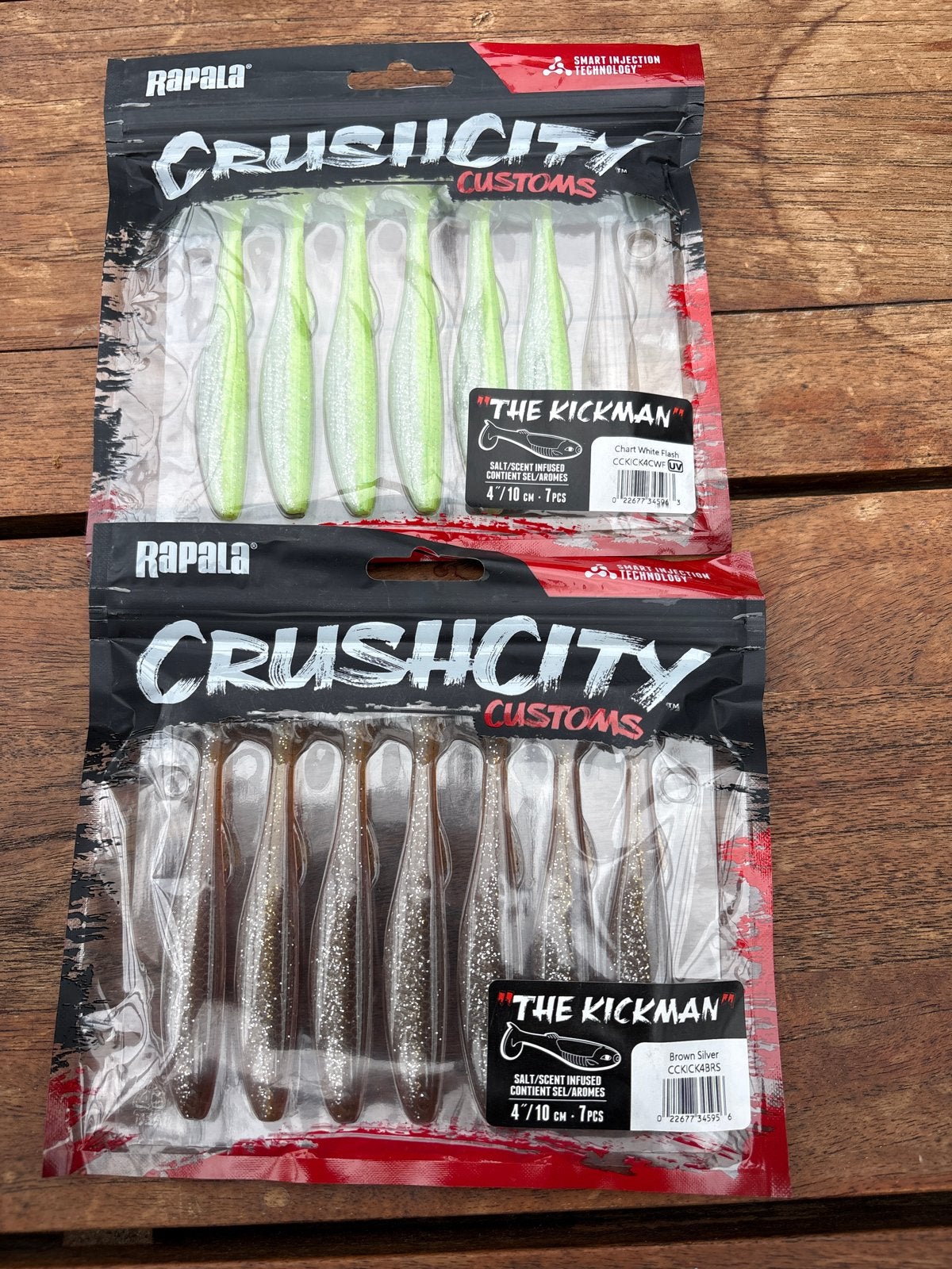 Rapala Crushcity The Kickman kunstaas (2 verpakkingen), Watersport en Boten, Ophalen of Verzenden, Nieuw