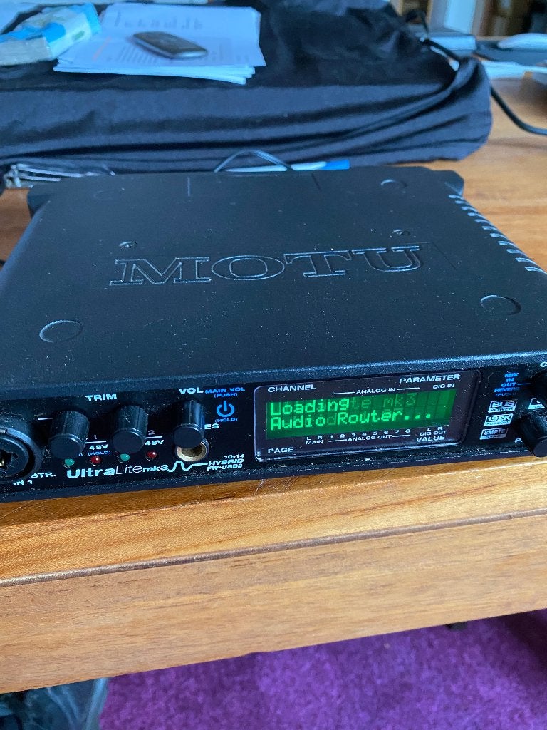 MOTU Ultralite MKIII Hybrid in perfekte staat., Ophalen, Zo goed als nieuw, Audio