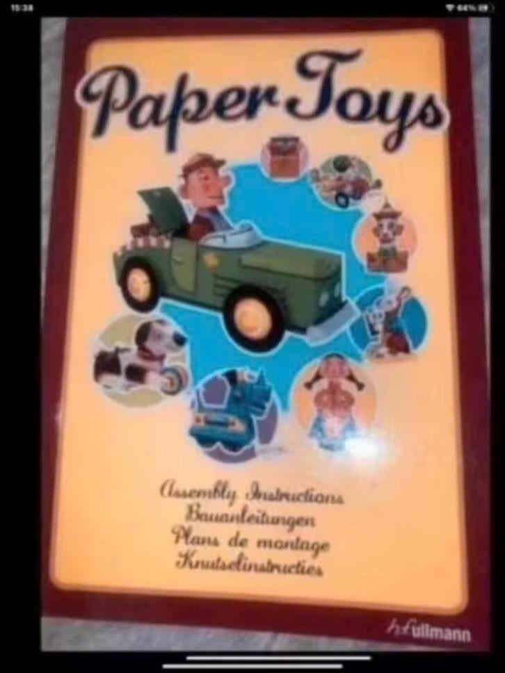 Paper Toys, Verzenden, Beta