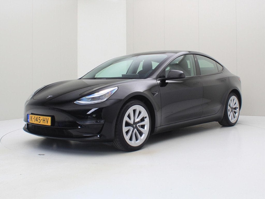 Tesla Model 3 Long-Range AWD 351pk 75 kWh 86.6% SoH [ FACELI, Auto's, Tesla, Bedrijf, Te koop, Model 3, 4x4, ABS, Achteruitrijcamera