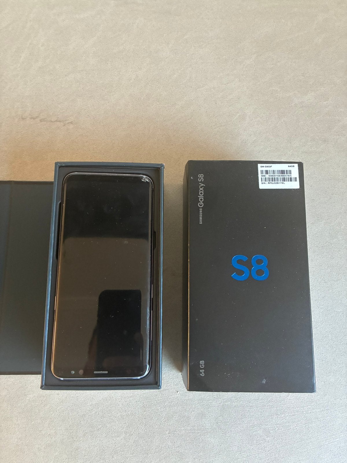 Samsung s8, 64 GB, Ophalen of Verzenden, Zo goed als nieuw, Zwart