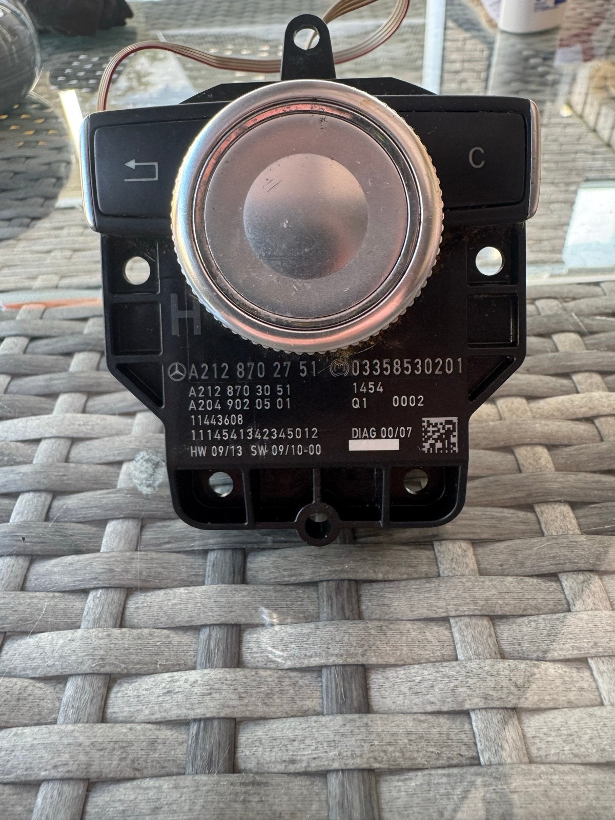 Mercedes-Benz Command Controller A2128702751, Auto-onderdelen, Elektronica en Kabels, Mercedes-Benz, Gebruikt, Ophalen of Verzenden