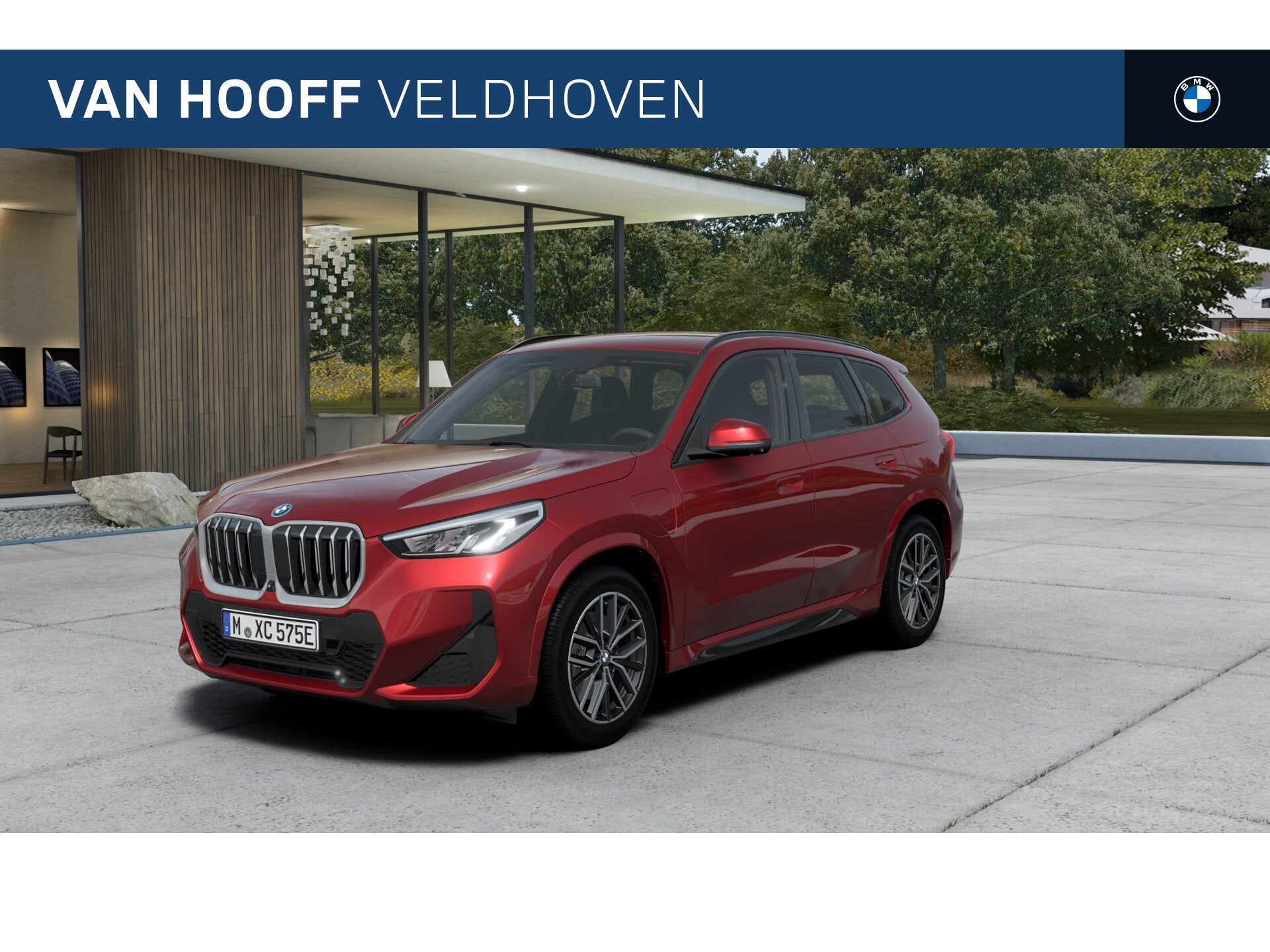 BMW X1 xDrive25e M Sport Automaat / Sportstoelen / Achteruit, Auto's, BMW, Bedrijf, Te koop, X1, 4x4, Achteruitrijcamera, Alarm