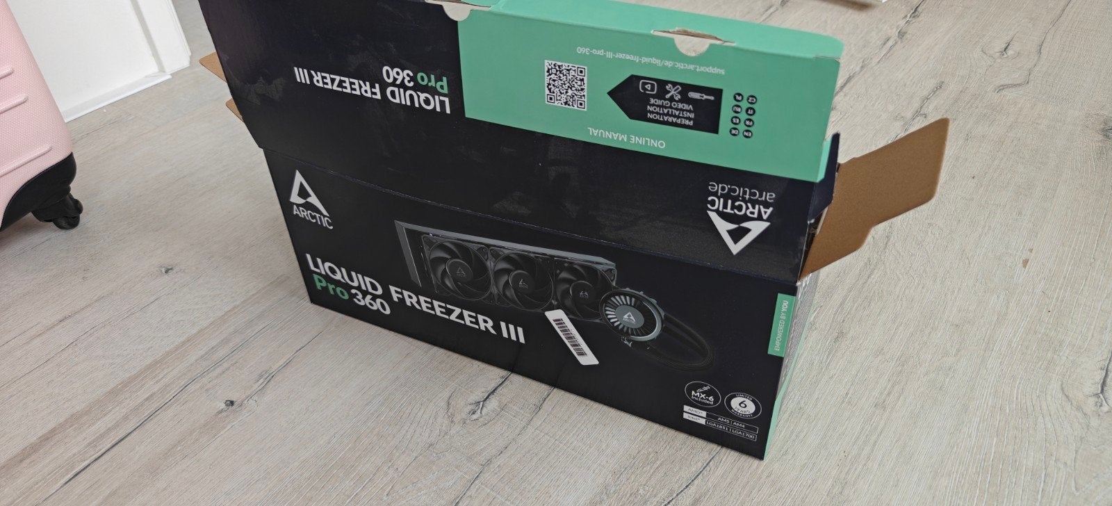Arctic Liquid Freezer III Pro 360, Computers en Software, Computerkoelers, Ophalen, Zo goed als nieuw, Waterkoeling