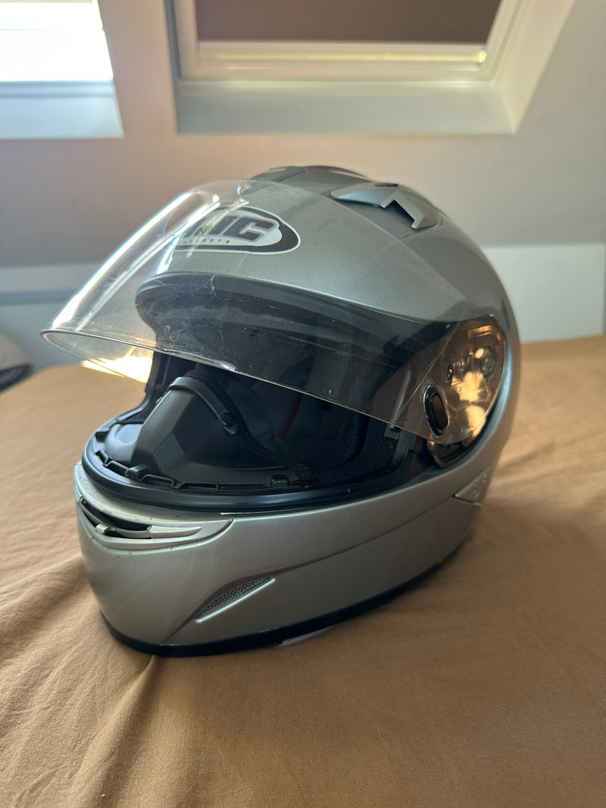 Motorhelm, Motoren, Dames, Ophalen of Verzenden, Integraalhelm, Tweedehands