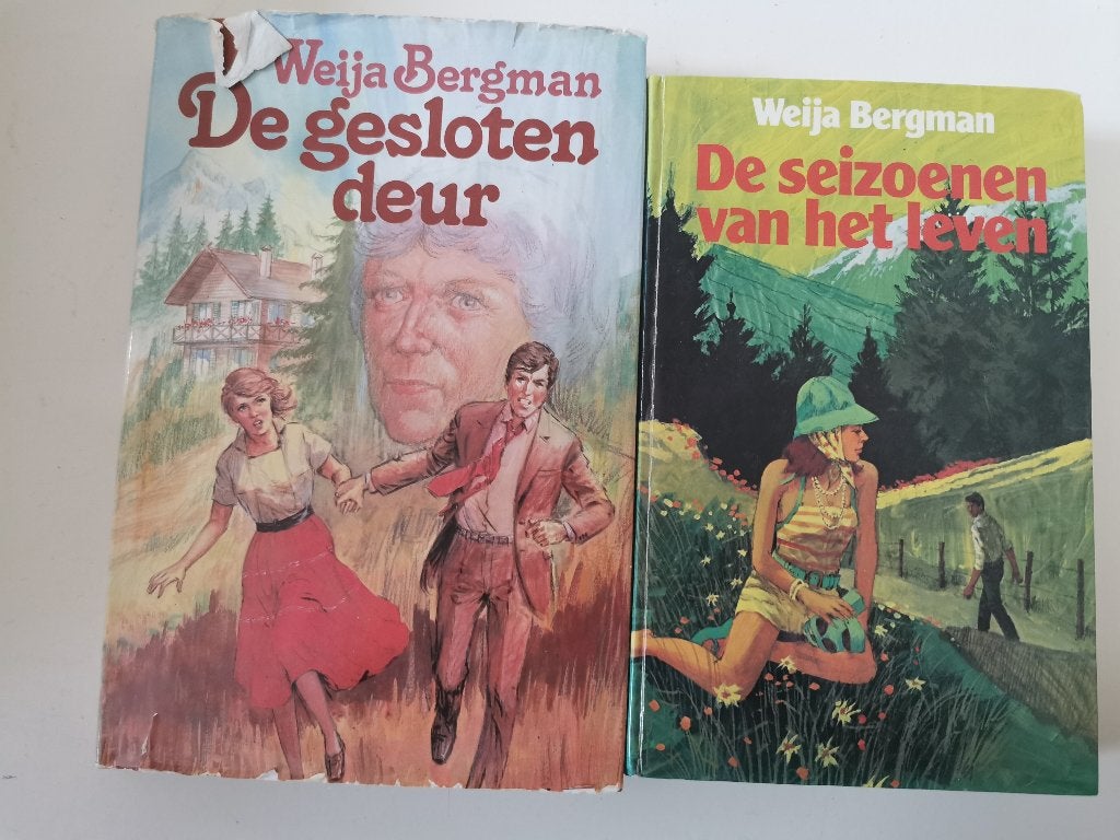 281... 2 x Weija Bergman, Ophalen of Verzenden