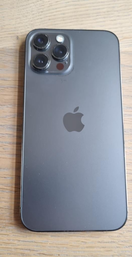 Iphone 12 Pro Max 
128 GB 
Kleur Graphite, Telecommunicatie, Mobiele telefoons | Apple iPhone, 128 GB, Zo goed als nieuw, Grijs