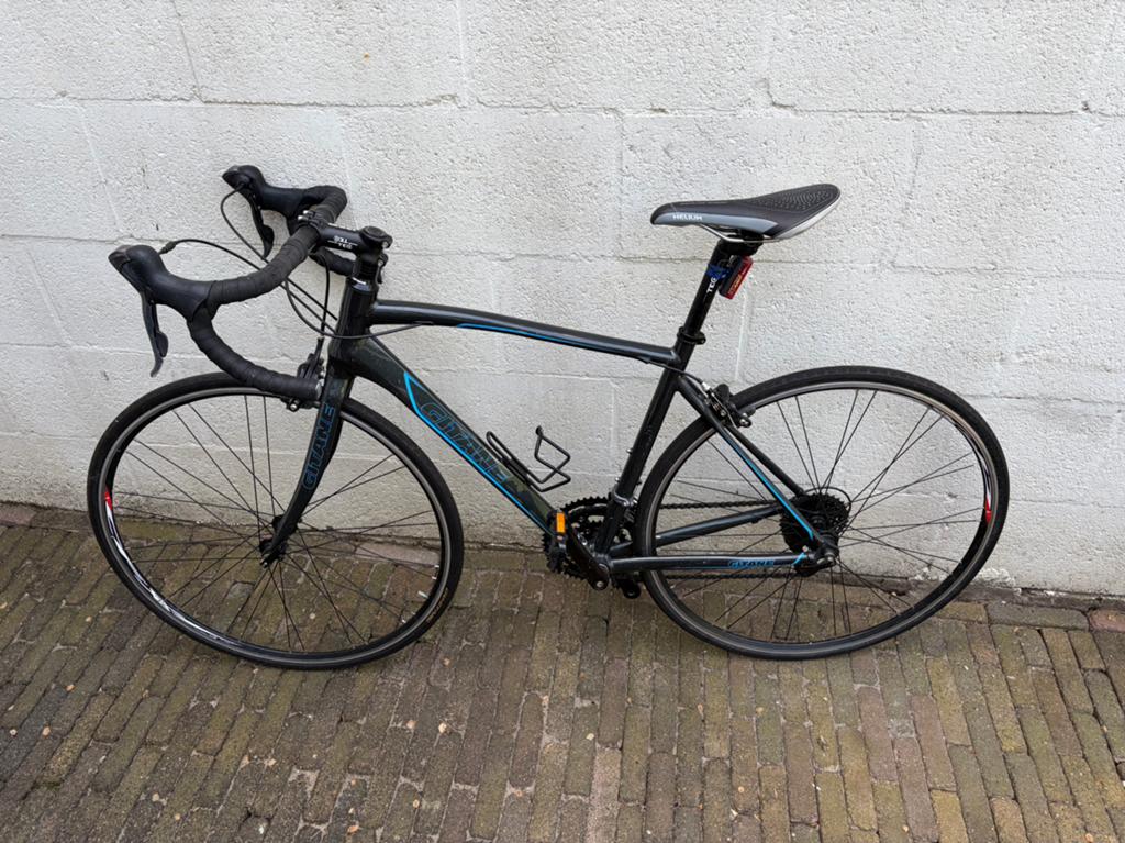 Gitane dames racefiets, framemaat 49, Fietsen en Brommers, Fietsen | Racefietsen, Gebruikt, Velgrem, Aluminium, 49 tot 53 cm