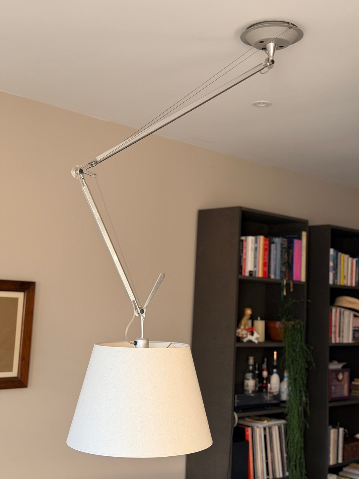 Artemide Tolomeo Decentrata Suspension plafondlamp, Ophalen, Modern, Overige materialen, Zo goed als nieuw