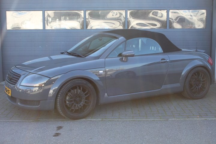 Audi TT Roadster 1.8 225 PK 5V Turbo quattro BOSE-Sound Lede, Zwart, Cabriolet, Bedrijf, Handgeschakeld