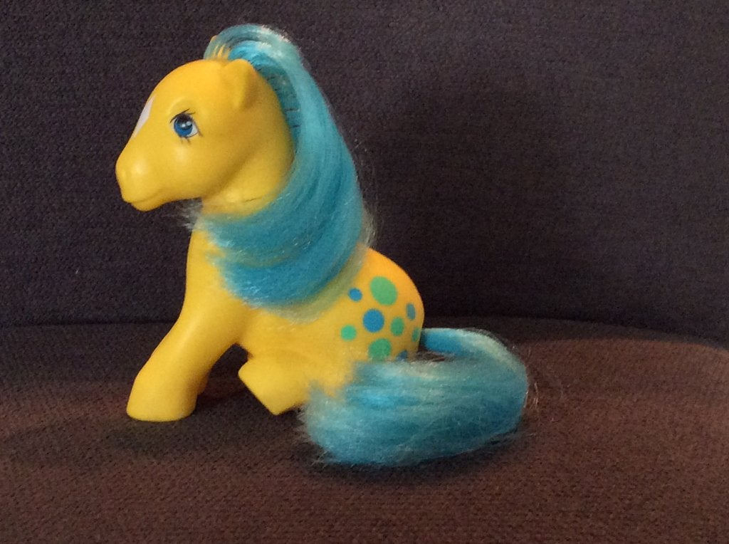 My Little Pony G1 Bubbles made in France, Verzenden, Zo goed als nieuw