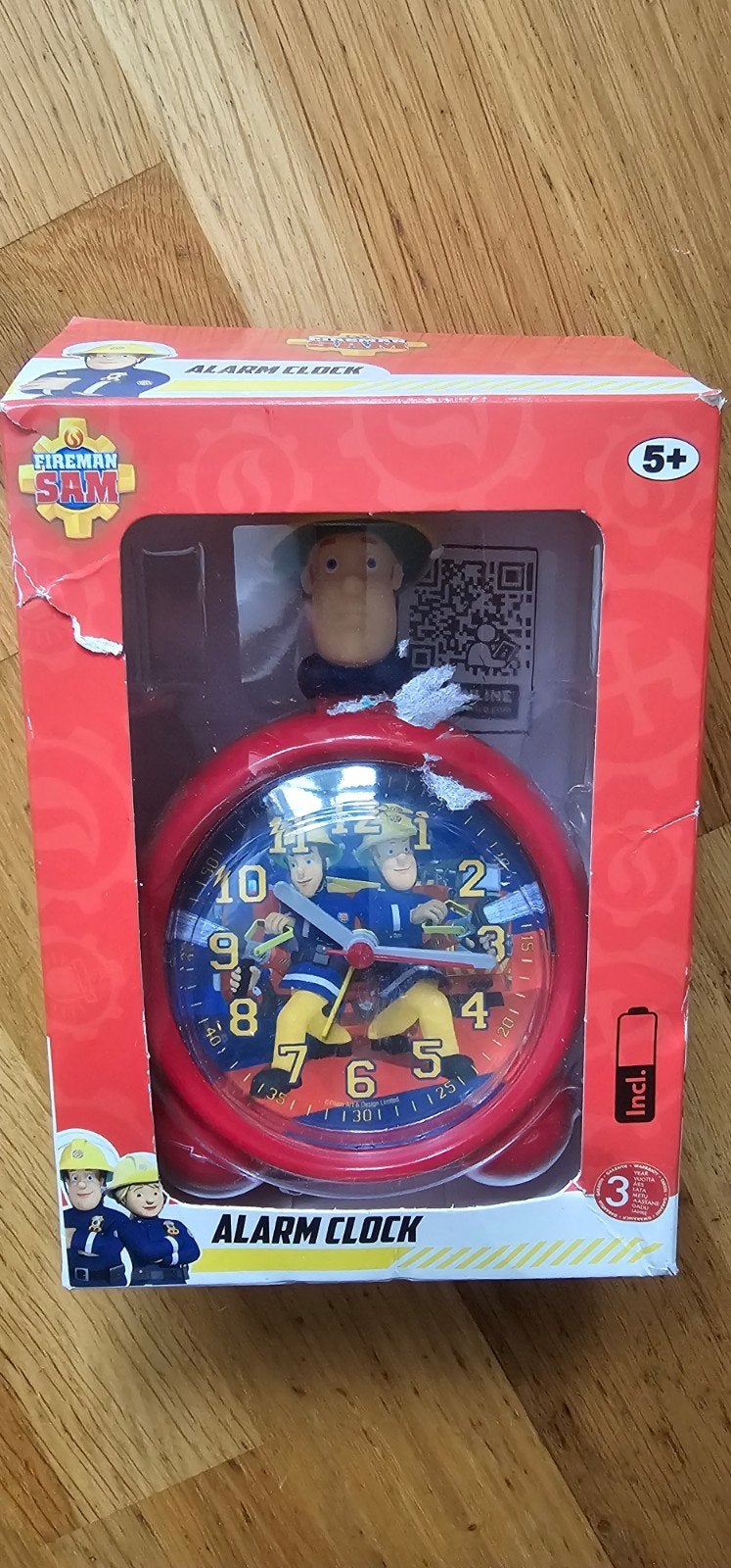 Brandweerman Sam wekker NIEUW in verpakking | Fireman Sam, Overige merken, Nieuw, Rood, Ophalen of Verzenden