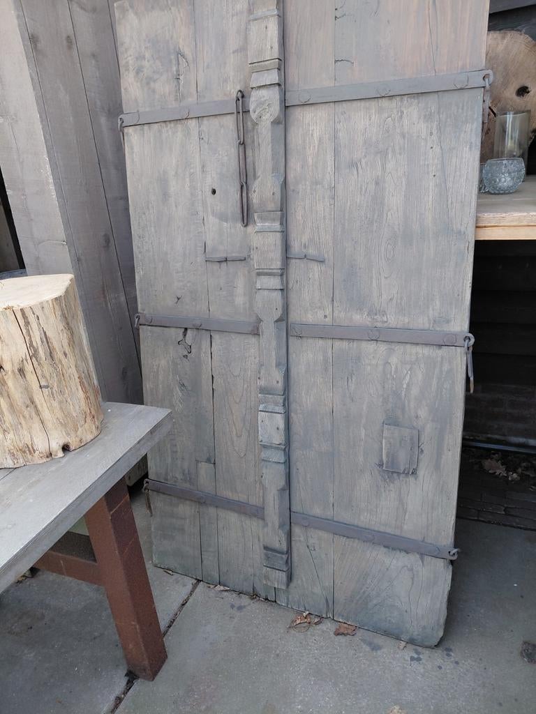 Oude set houten luiken - 173x96 cm, Ophalen of Verzenden