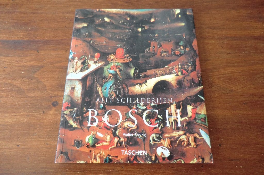 boek - Hiëronimus Bosch - alle schilderijen - Walter Bosing, Ophalen of Verzenden, Gelezen, Schilder- en Tekenkunst