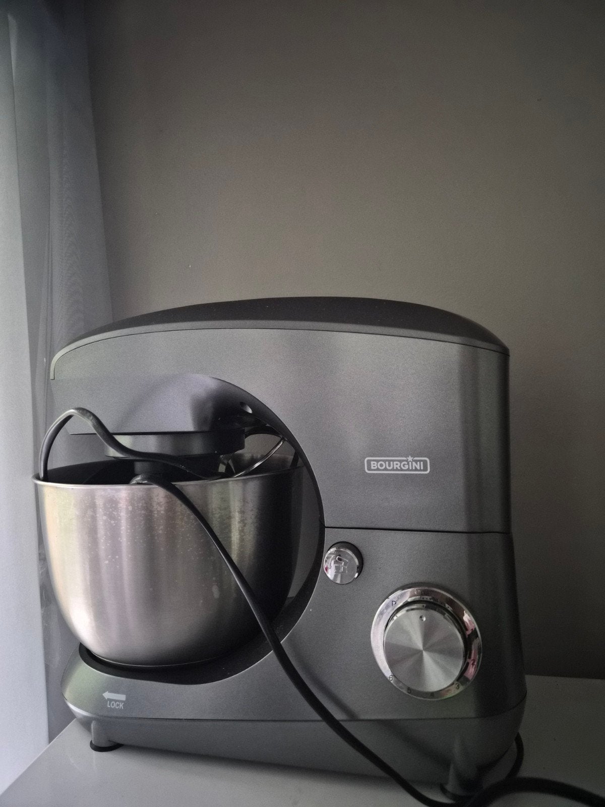 Bourgini Keukenmixer - Krachtig en Veelzijdig, Witgoed en Apparatuur, Keukenmixers, 3 tot 4 liter, Ophalen of Verzenden, Gebruikt