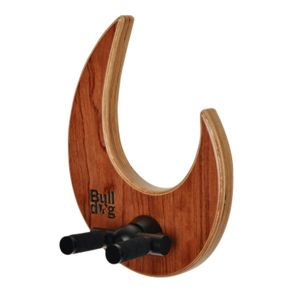 Bulldog Music Gear Wall Dragon Bubinga gitaar muurbeugel, Gitaar, Instrumentstandaard, ., Nieuw