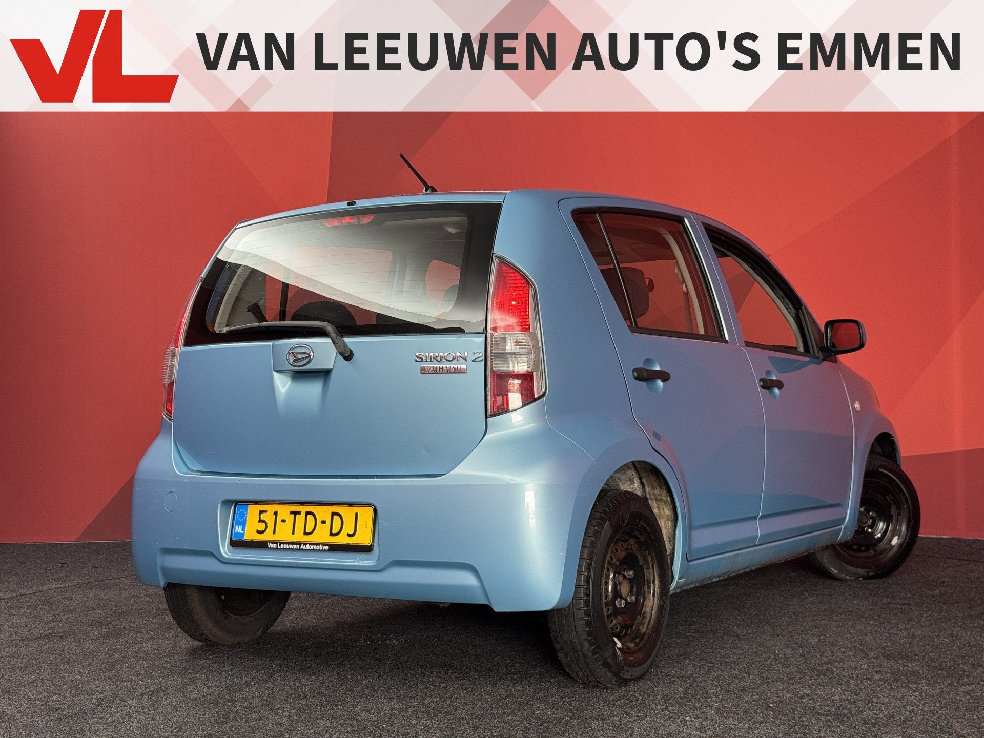 Daihatsu Sirion 2 1.0-12V Trend | Radio CD | Boekjes + 2 Sle, Auto's, Voorwielaandrijving, Stof, Gebruikt, Blauw